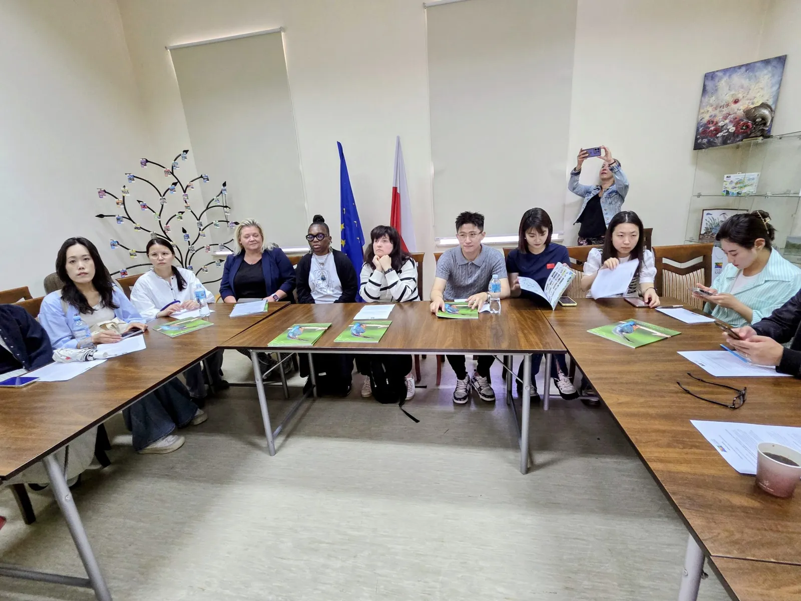 Grupa podczas wydarzenia
